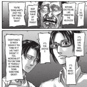 Musing Over Manga: Attack on Titan Chapter 55--Moral Gray