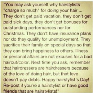 Great Hair Stylist Quotes