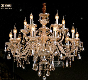 lustre en cristal séries Princesse style européen Luxe et élégant ...