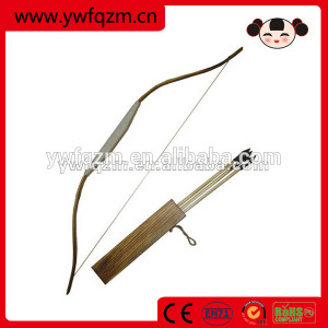 bamboo bows and arrows