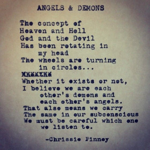 ... Angels And Demons Quotes Devil, Poetry Quotes, Favorite Quotes, Quotes