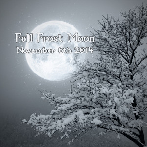 Today is the Full Frost Moon, also known as The Snow Moon, Beaver Moon ...