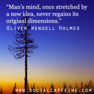 Buzzworthy Quote of the Day: Oliver Wendell Holmes