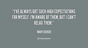 High Expectations Quotes