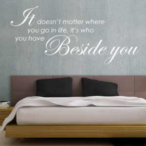 AM-BESIDE-YOU-Wall-Quotes-Words-Wall-StickerDecals-W35