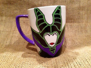 Disney Maleficent Inspired Coffee Mug with by SeedsOfFaithMom