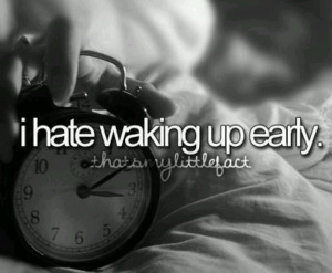 woke up way too early this morning...5:00 am!! O.- (eye twitch)