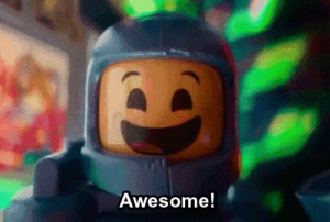 ... enthusiastic Benny the 1980-something spaceman in ”The Lego Movie