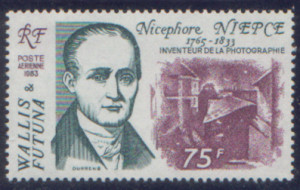 Stamp honors Joseph Nicephore Niepce (1765 – 1833), pioneer of ...
