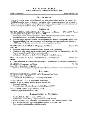 Strong Resume Profile Statements Customer