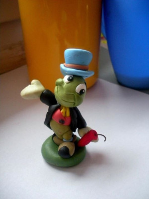 Jiminy Cricket.: Clay Inspiration, Cakes Toppers, Clay Fond, Cakes ...