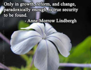 ... Growth,reform and change,Paradoxically enough is true security to be