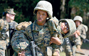 Are female soldiers ready for battle?