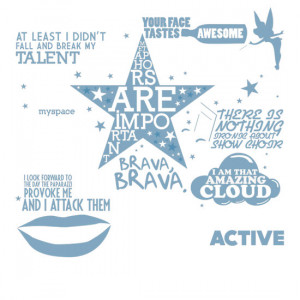 anothergayshark › Portfolio › Rachel Berry Quotes