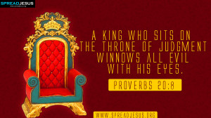 BIBLE QUOTES Proverbs 20:8 HD-WALLPAPERS 