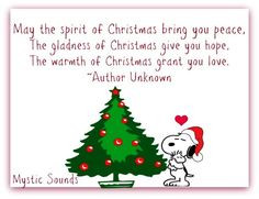 Christmas Quote via www.Facebook.com/MysticSounds
