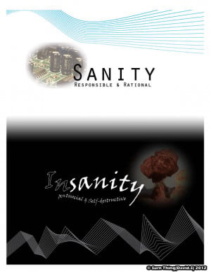 Sanity vs Insanity by SurnThing