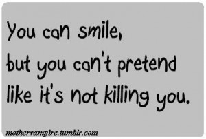 hurt, kill, quotes, smile, text, typography, word, words