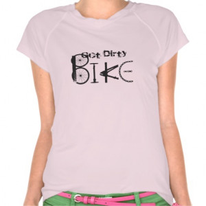 Get Dirty, Bike Quote Graffiti from Bike Parts T Shirt