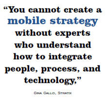 gallo warns solutions providers intrigued by mobility that success in