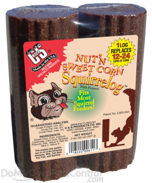 Products Nut & Sweet Corn Squirrel Log (611)