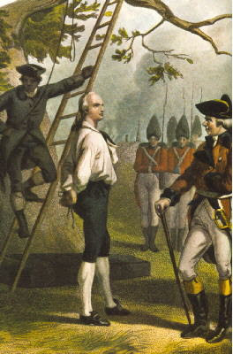 The Execution of Nathan Hale, 1776