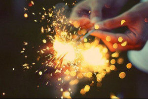 Sparklers.