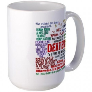 Best Dexter Quotes Large Mug