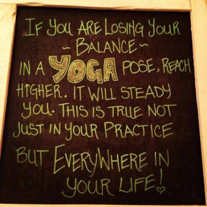 Reach Higher ↑ #Yoga #quote ~ #balance ~