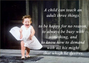 Inspirational Wallpaper on Life: 3 Things That A Child Can Teach Us!