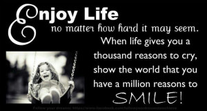 Live your life like theres no tomorrow