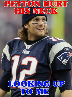 Peyton Manning Tom Brady Meme