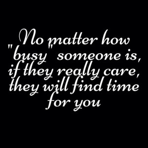 Don't take me for granted!