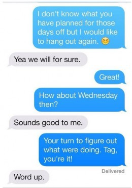 Signs He Likes you Through Texting