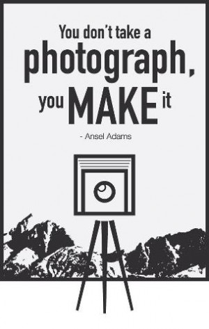 Make a photograph…