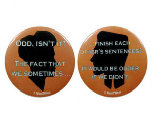 Bioshock Infinite Lutece Tw ins Button Set: Odd, Isn't It ...