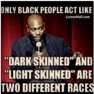 Only black people act like