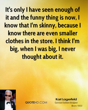 Karl Lagerfeld Funny Quotes