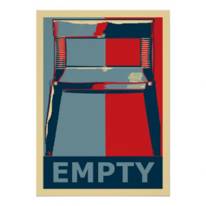 eastwooding the chair funny obama political satire poster ...