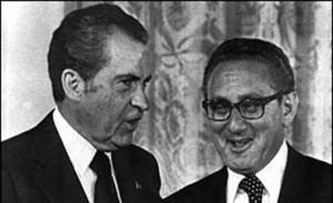 Richard Nixon and Henry Kissinger
