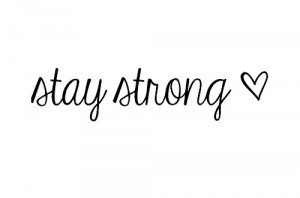 Stay Strong Tattoo Tumm Tutum