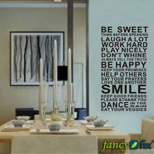 Retail Free shipping House Rules Family words quotes vinyl wall art ...