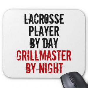 Funny Lacrosse T Mouse Pads