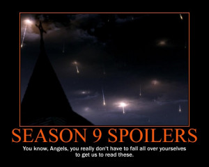 The First Supernatural Season Nine Spoiler!