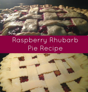 Raspberry Rhubarb Pie Recipe