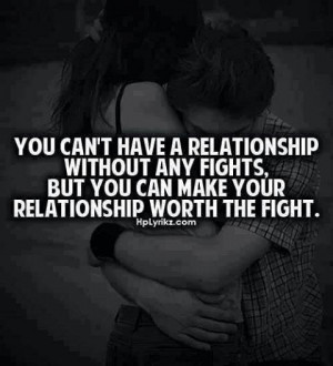 You can't have a relationship