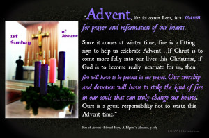 am wishing you every blessing and for an Advent that stokes the fire ...