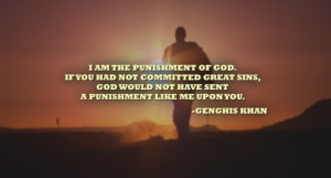 Blood And Bone Quote Genghis Khan