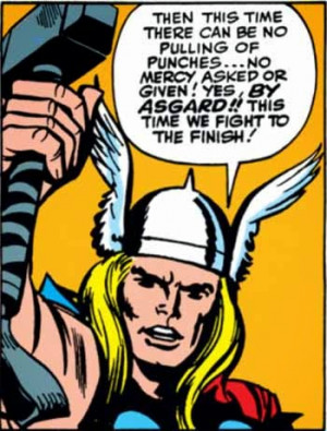 rewatched the first thor film and liked it better now the second ...