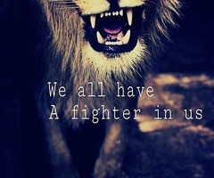 Tagged with fighter love tiger quotes